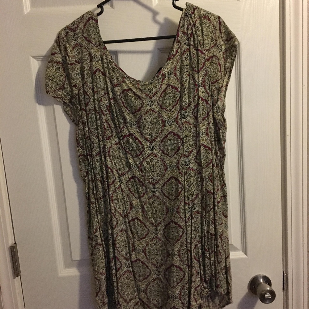 Unique printed blouse